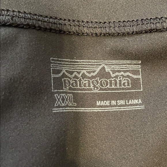 Patagonia womens XXL 2x leggings Black worn wear utility pockets pack out tights - Picture 5 of 9